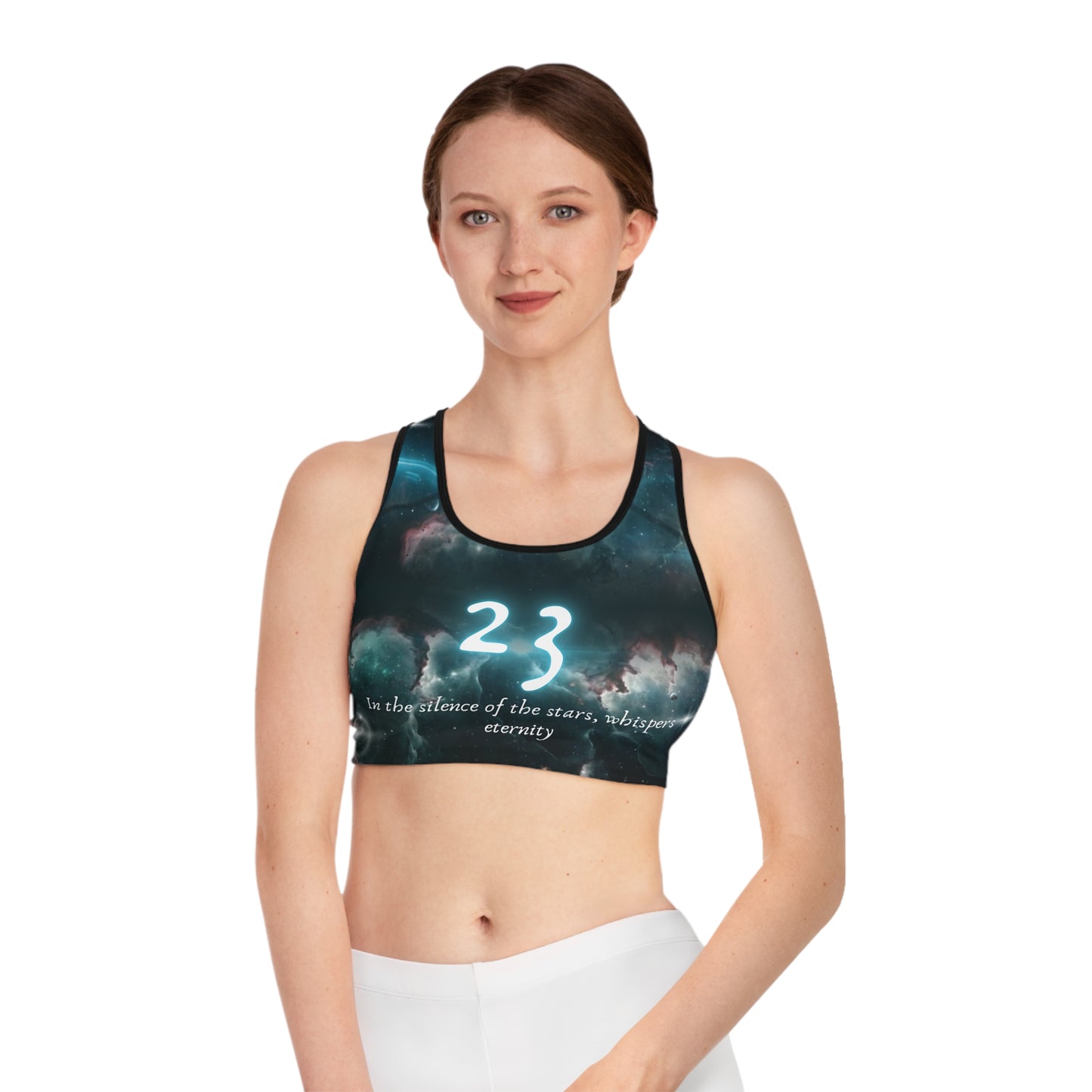 23 Worlds Away Celestial Sports Bra