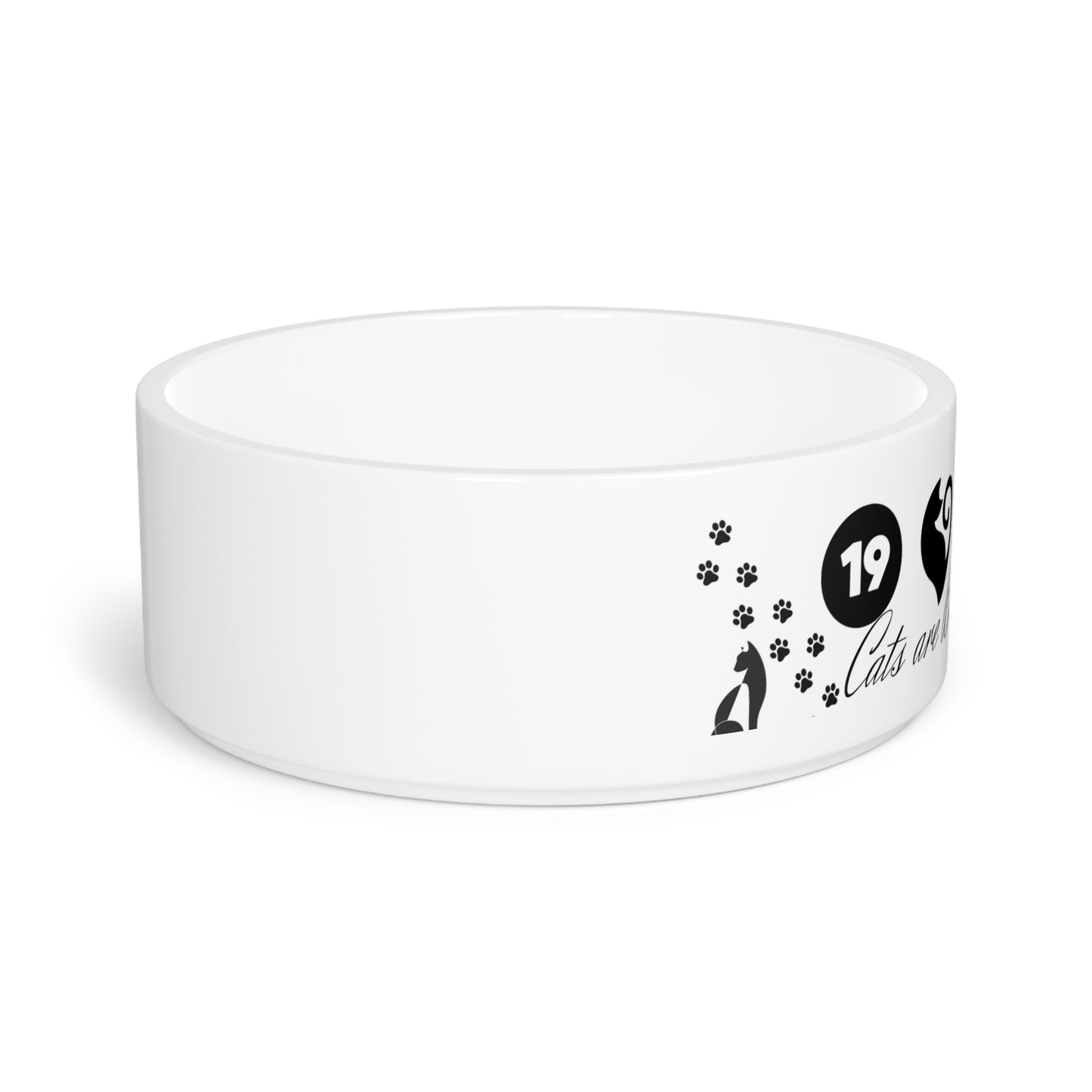 Crazy Cat Lady Pet Food Bowl (NighteenClothingCo.)