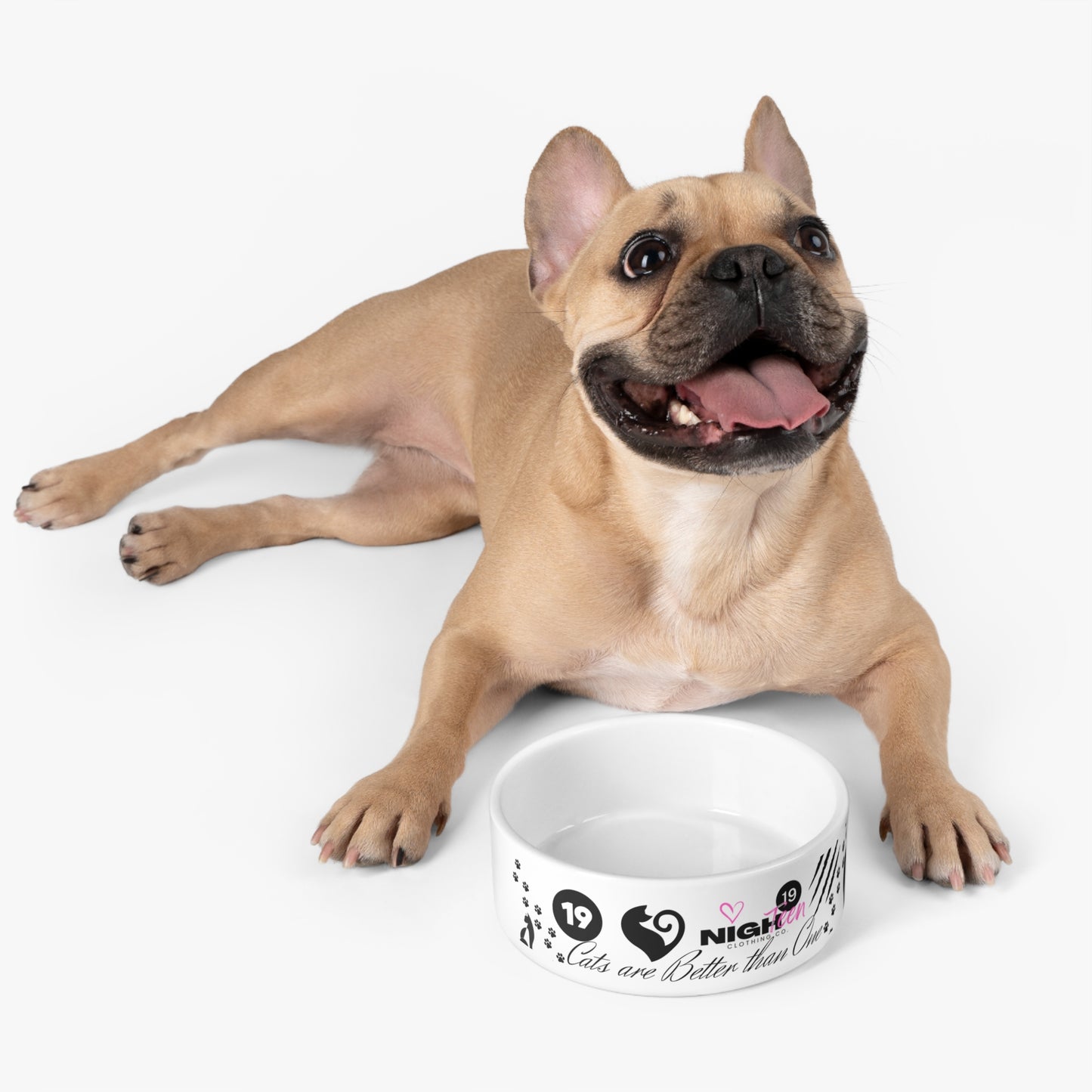 Crazy Cat Lady Pet Food Bowl (NighteenClothingCo.)