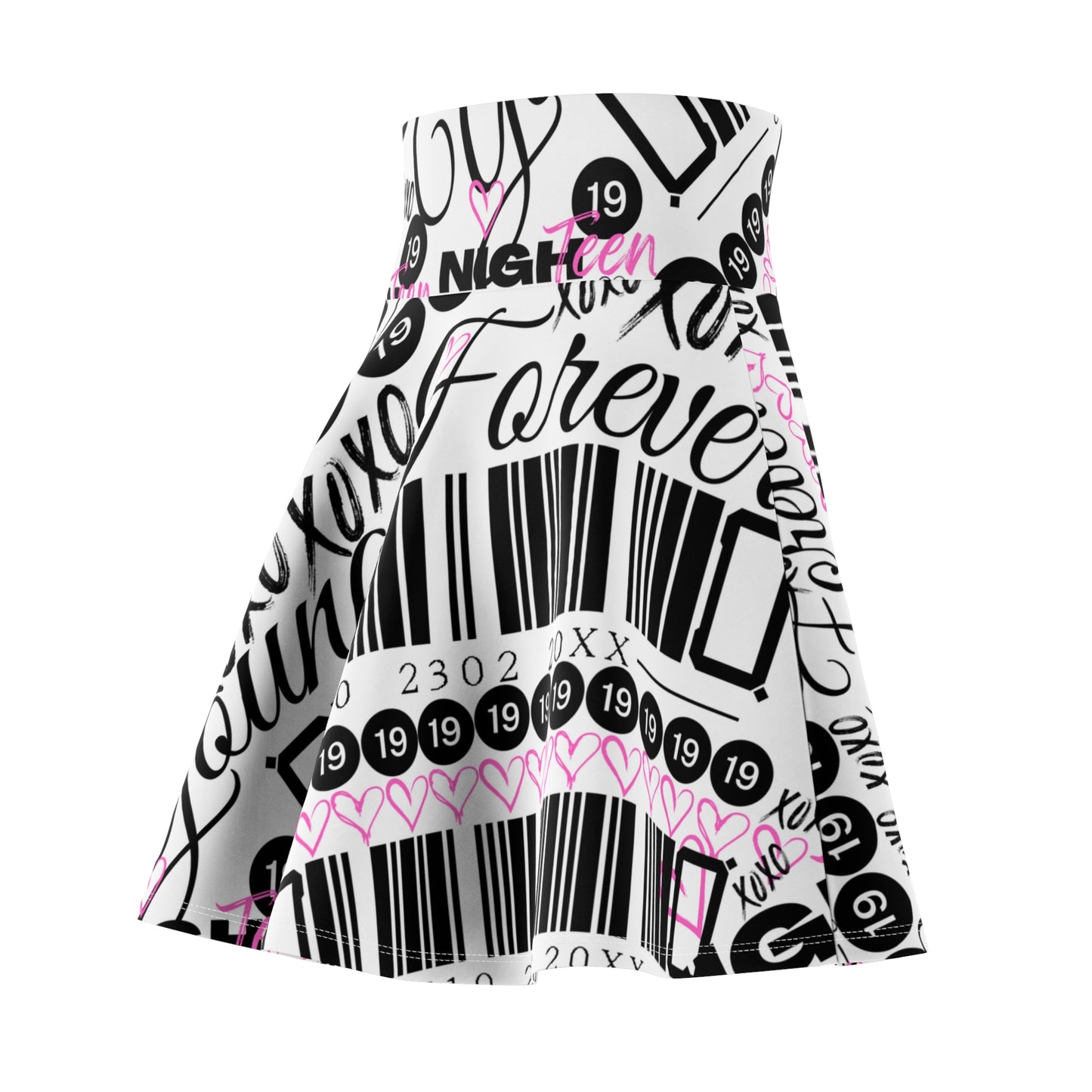 Young Forever Women's Wolf Skater Skirt