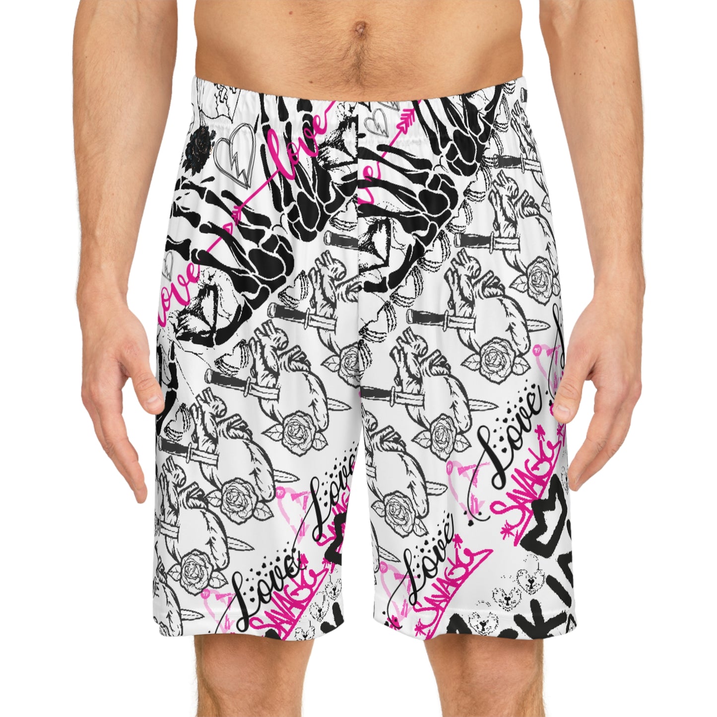 Men's Twisted Love Athletic Shorts