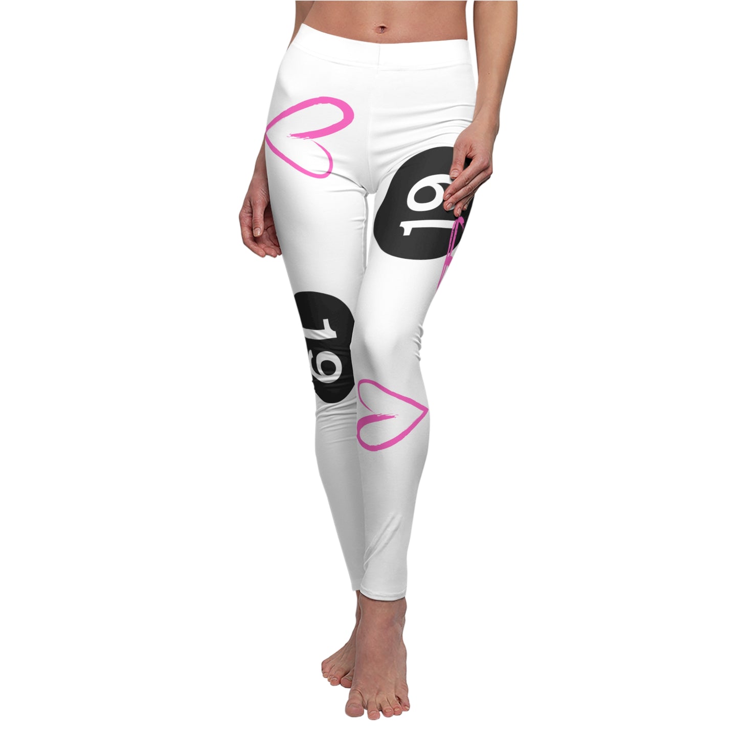 Nighteen Logo Women's Casual Leggings (NighteenClothingCo)