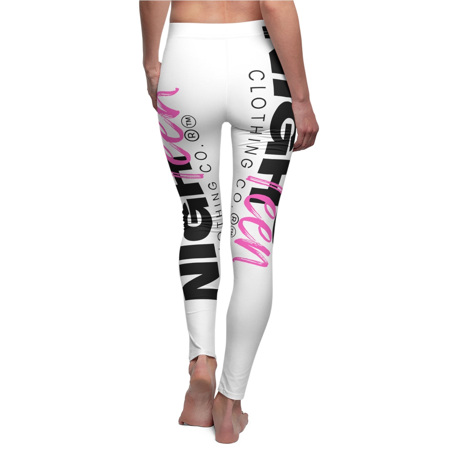 Nighteen Logo Women's Casual Leggings (NighteenClothingCo)