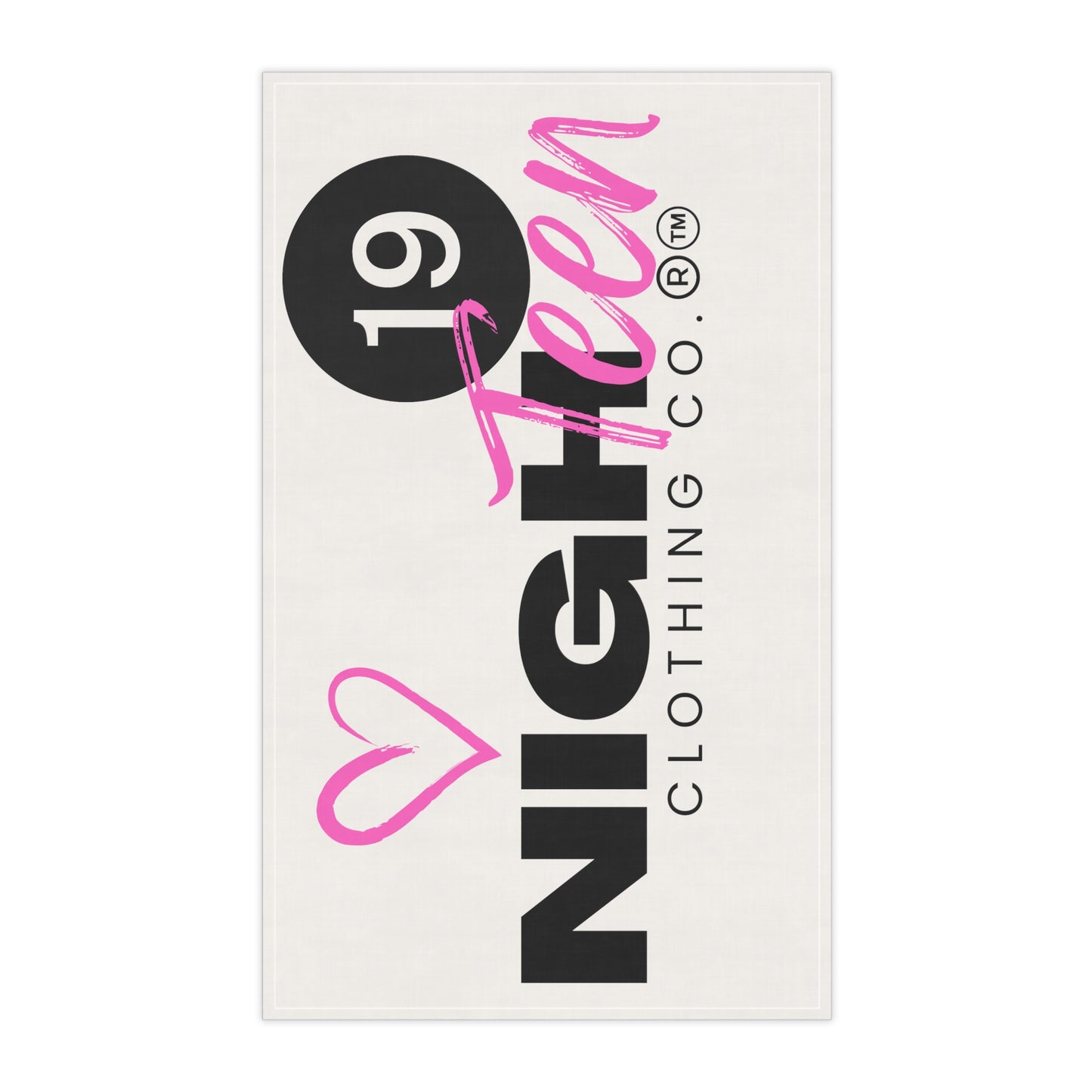 Official Nighteen Kitchen/Hand Towel (Nighteen Clothing Co)