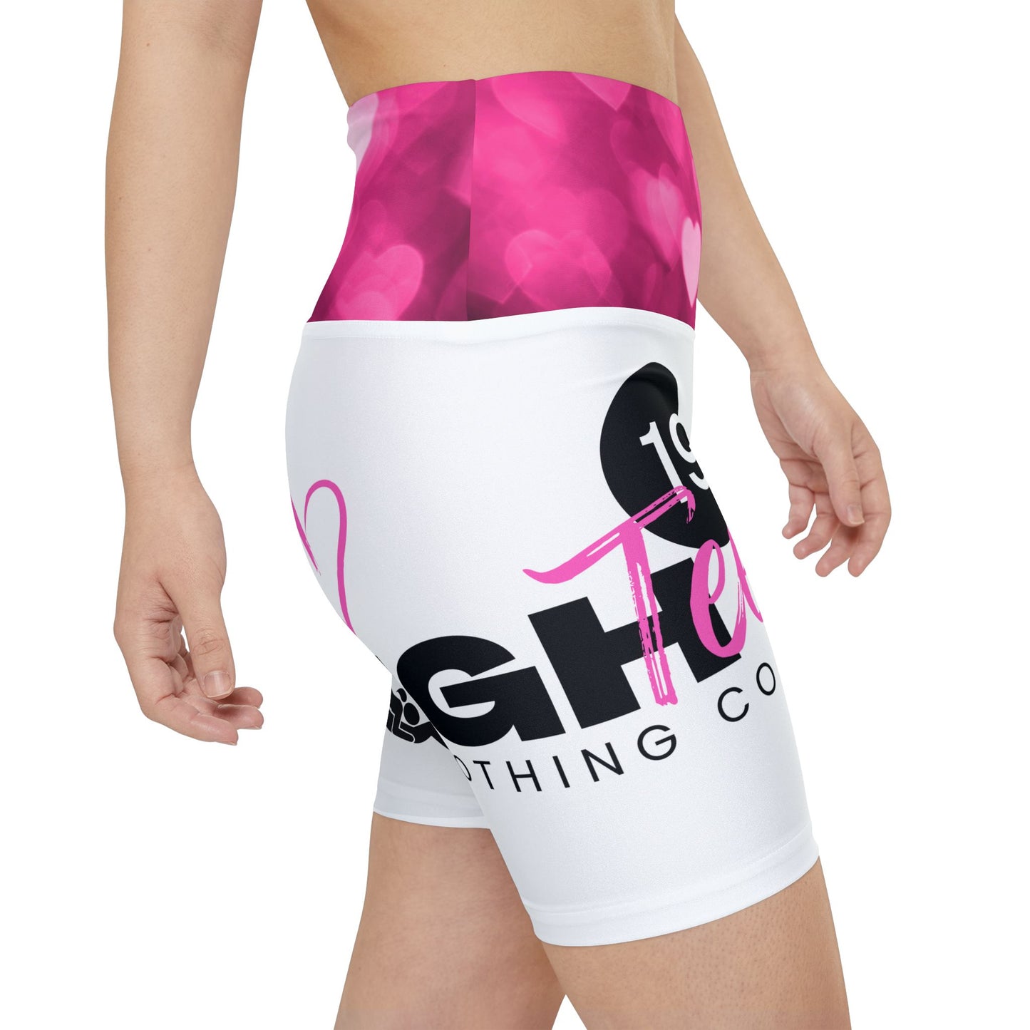 Choose Your Position Women's Workout Shorts (NighteenClothingCo)