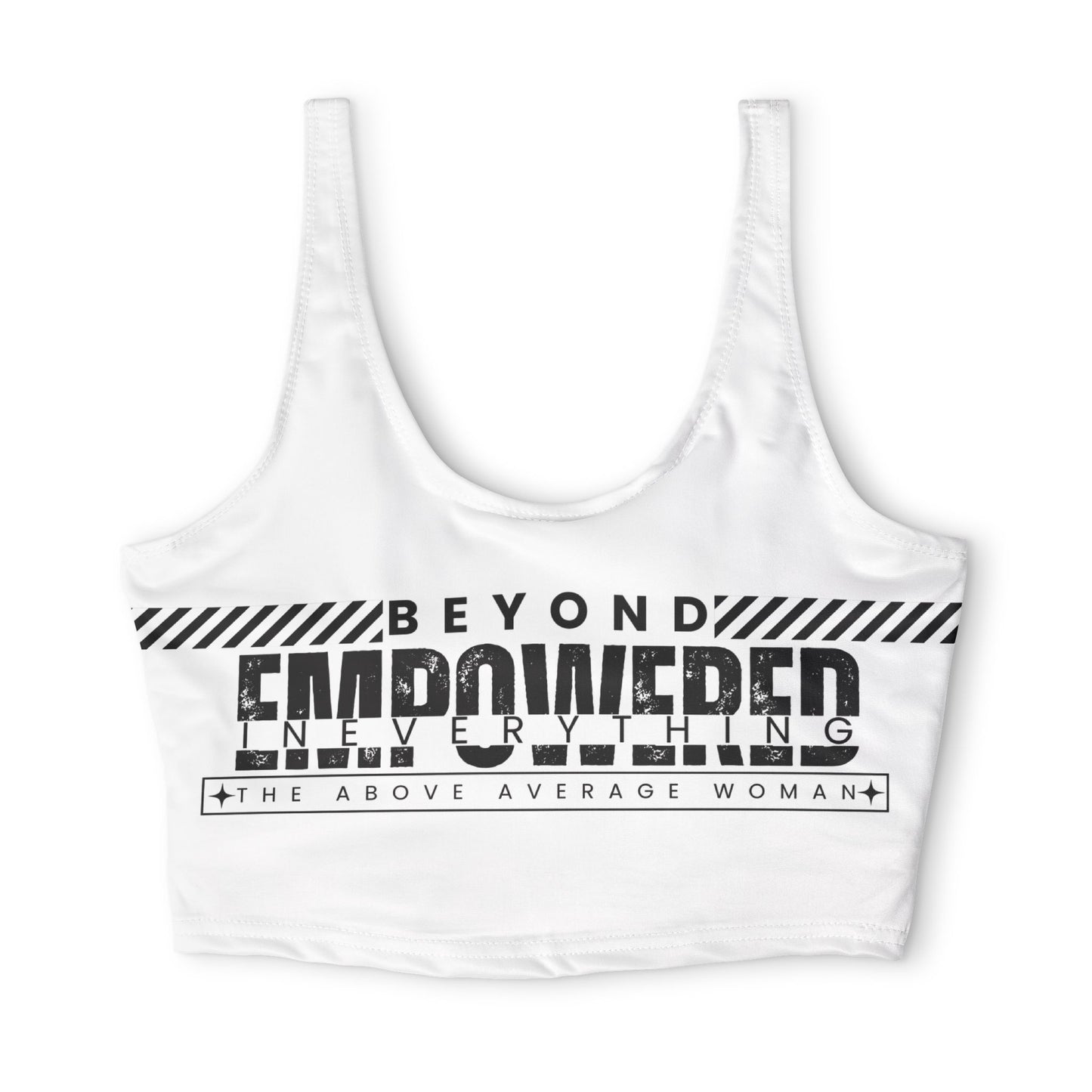 Empowered Women Sports Bra — "Beyond Empowered" Motivational Activewear
