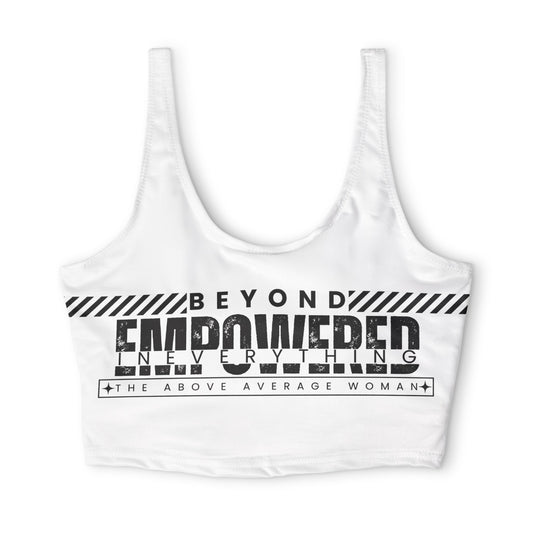 Empowered Women Sports Bra — "Beyond Empowered" Motivational Activewear