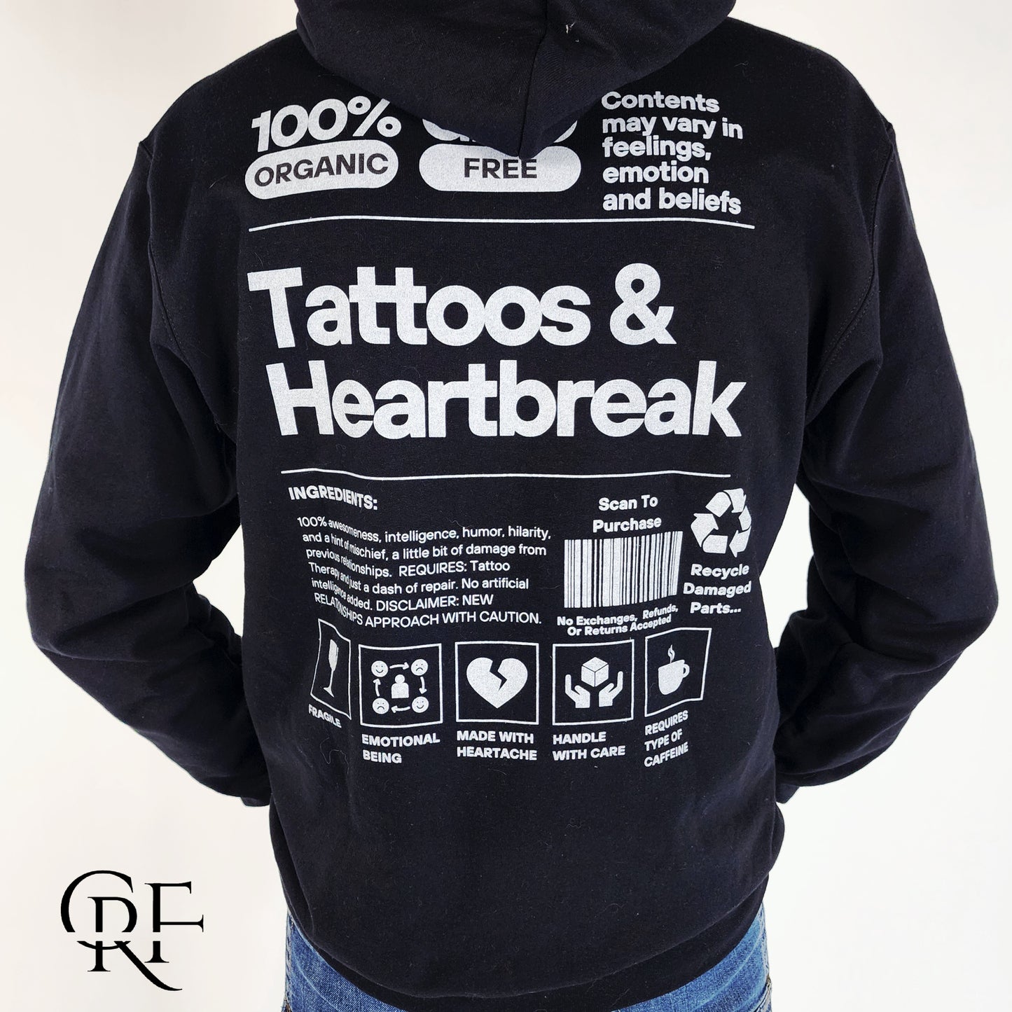 Tattoos & Heartbreak Official Pullover Hoodie V2