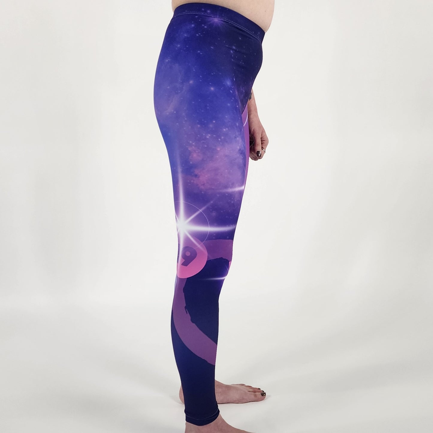23 Worlds Away Galaxy Sport Leggings