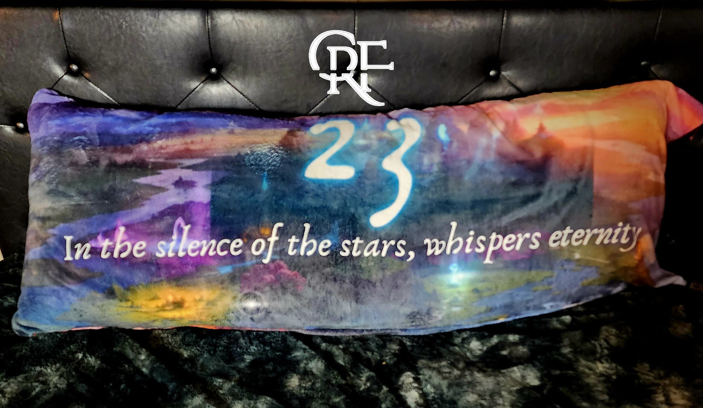 23 Worlds Away Cosmic Comfort Body Pillow