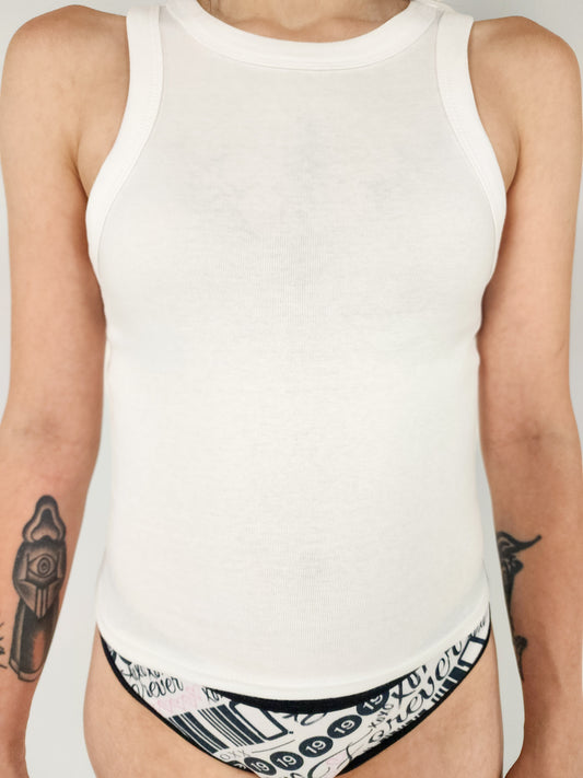 Young Forever Racer Tank — Hidden Back Logo