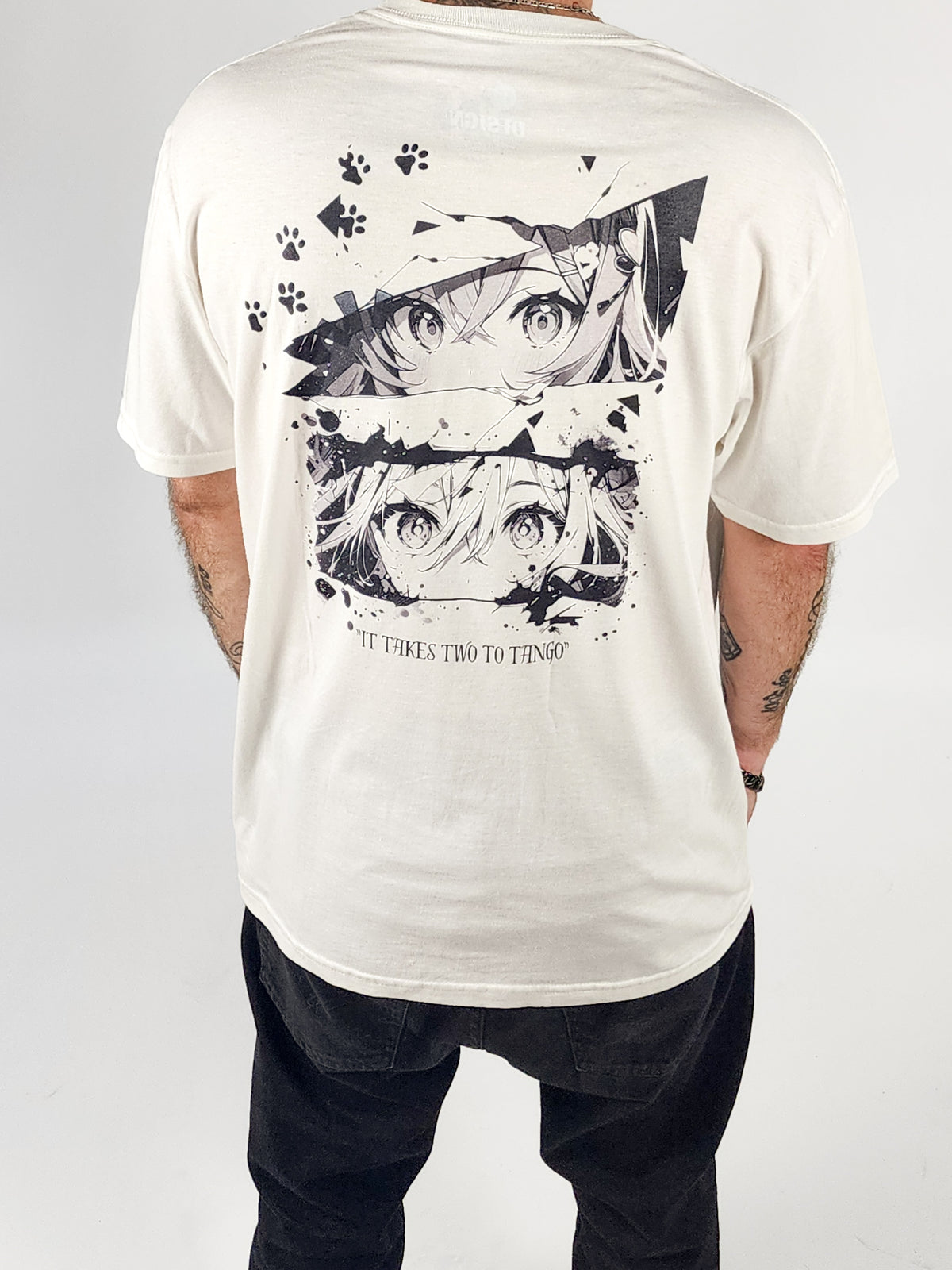 "It Takes Two"— “Cats Are Considered Gods to You Humans” Anime Kitty Tee