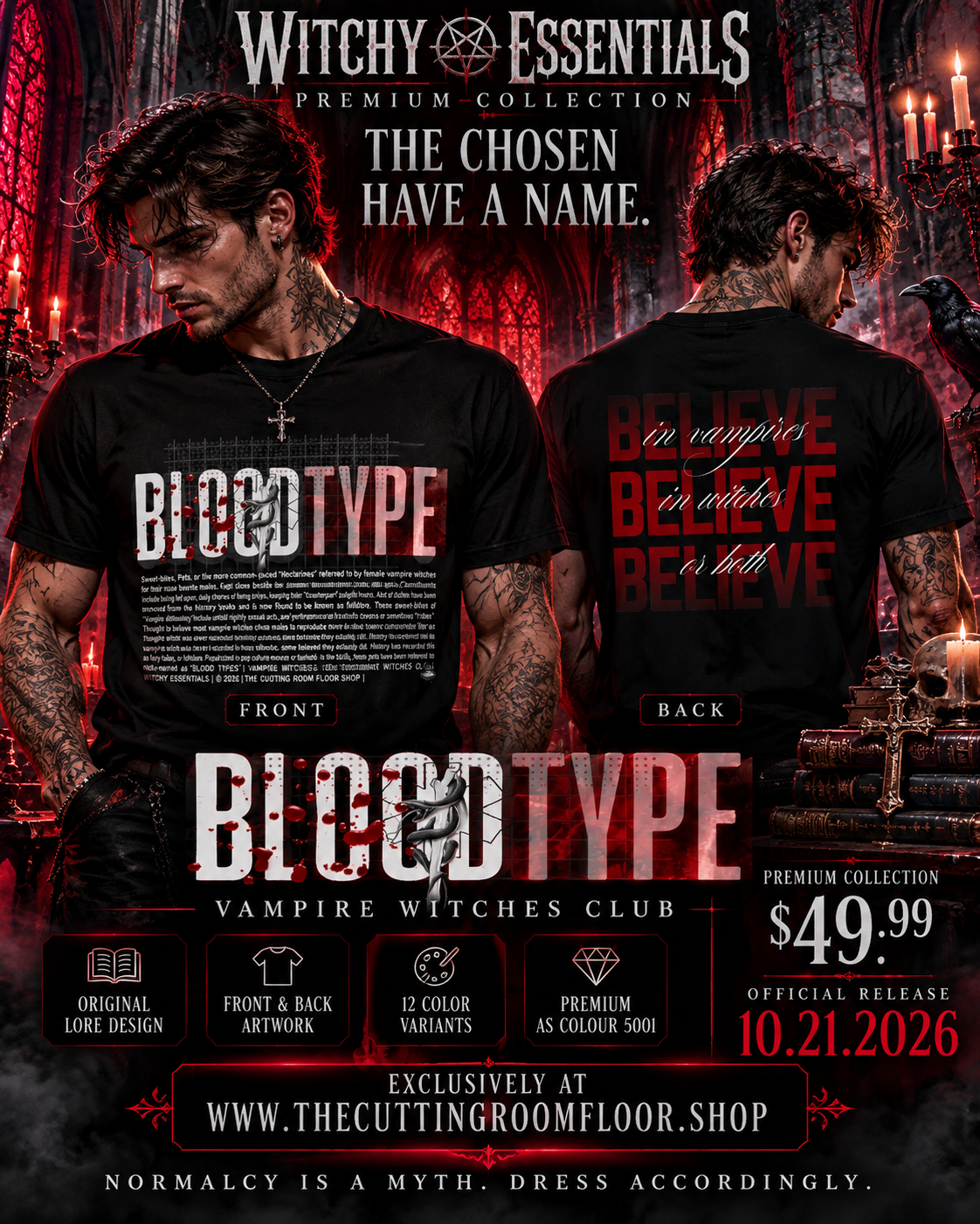 -Blood Type- Vampire Witches Club