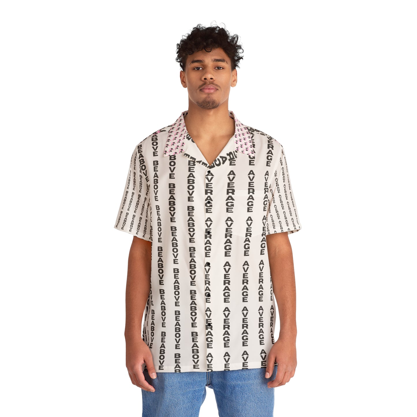 Men's "Above It All Button-up Shirt (NighteenClothingCoSpecialEdition)