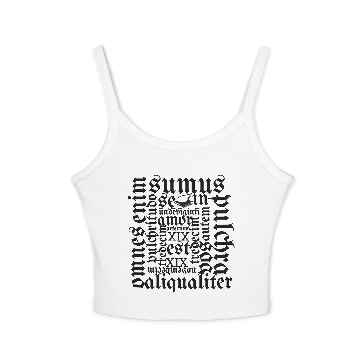 Tank Top: Beauty Begins With The Tears Of An Angel XIX Beauty Puzzle