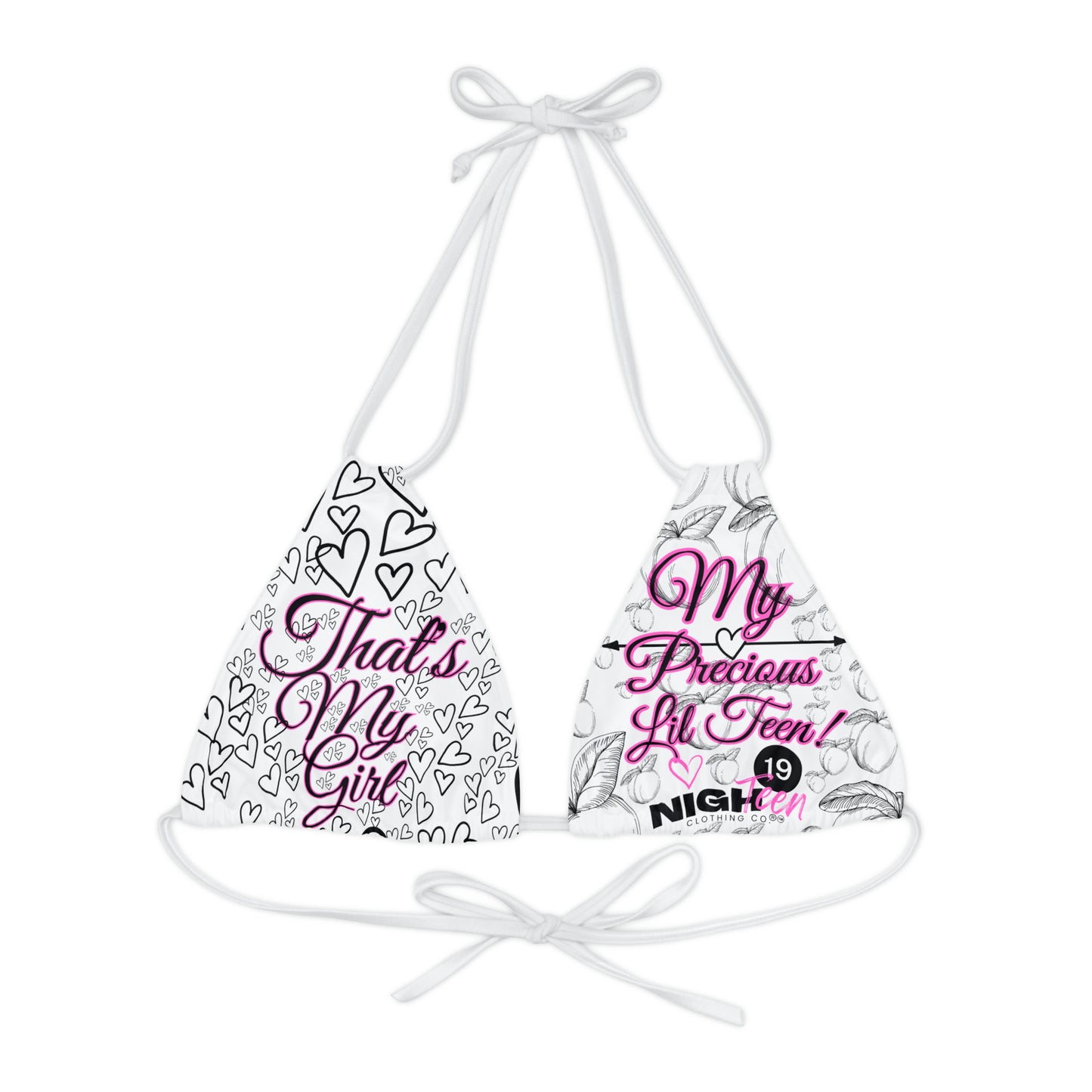 "I'm Only 19" Bikini Top (NighteenClothingCo)