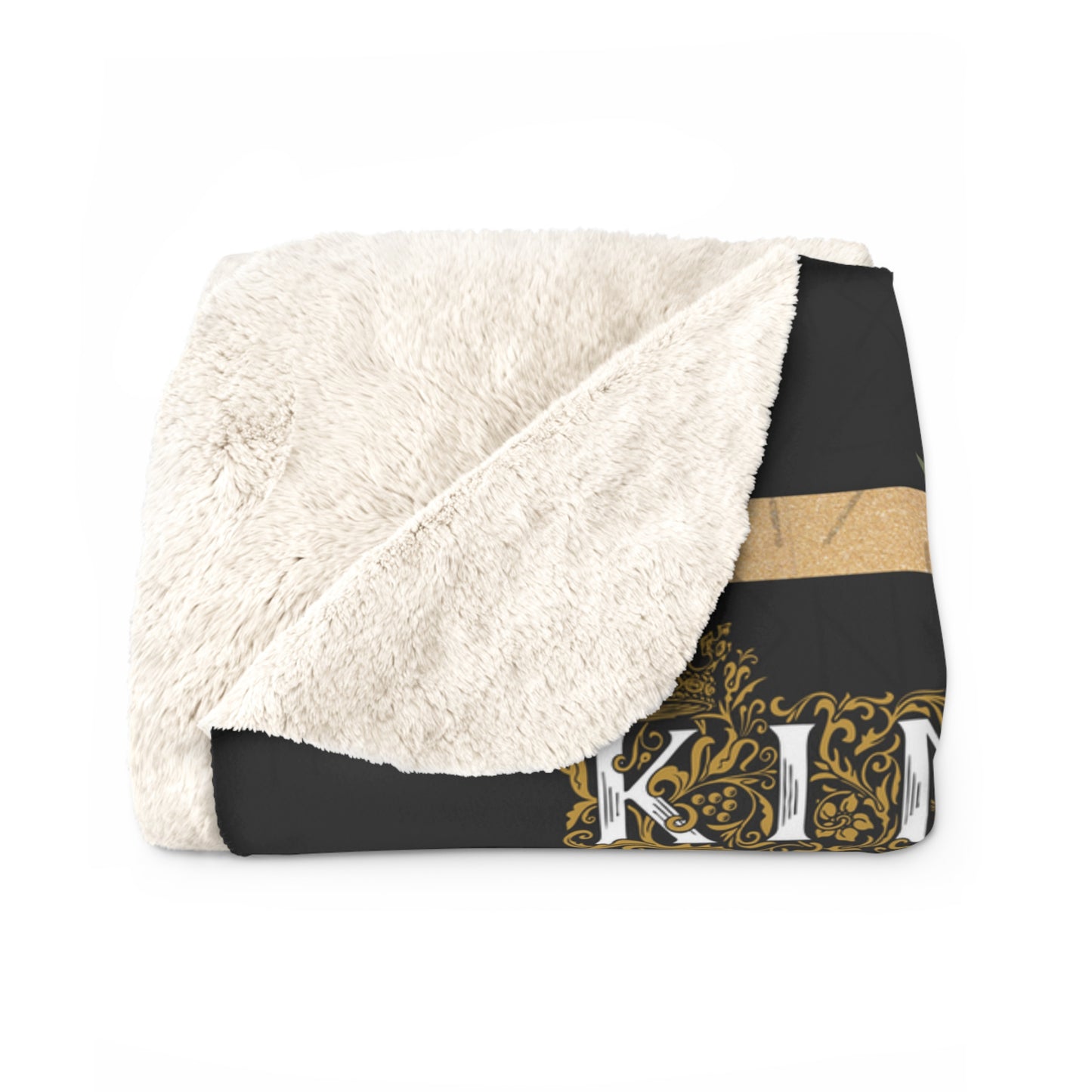 "Give Her Flowers" BMB Sherpa Fleece Blanket