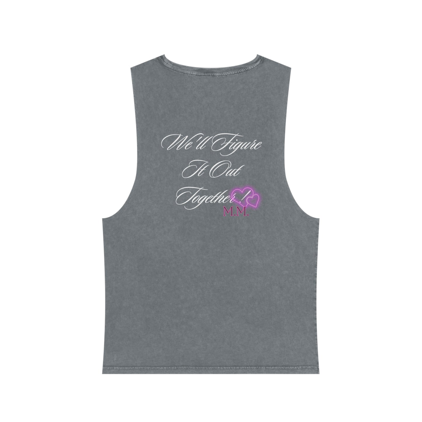 Nighteen M.M. Endearing Stonewash Tank Top (NighteenClothingCo)