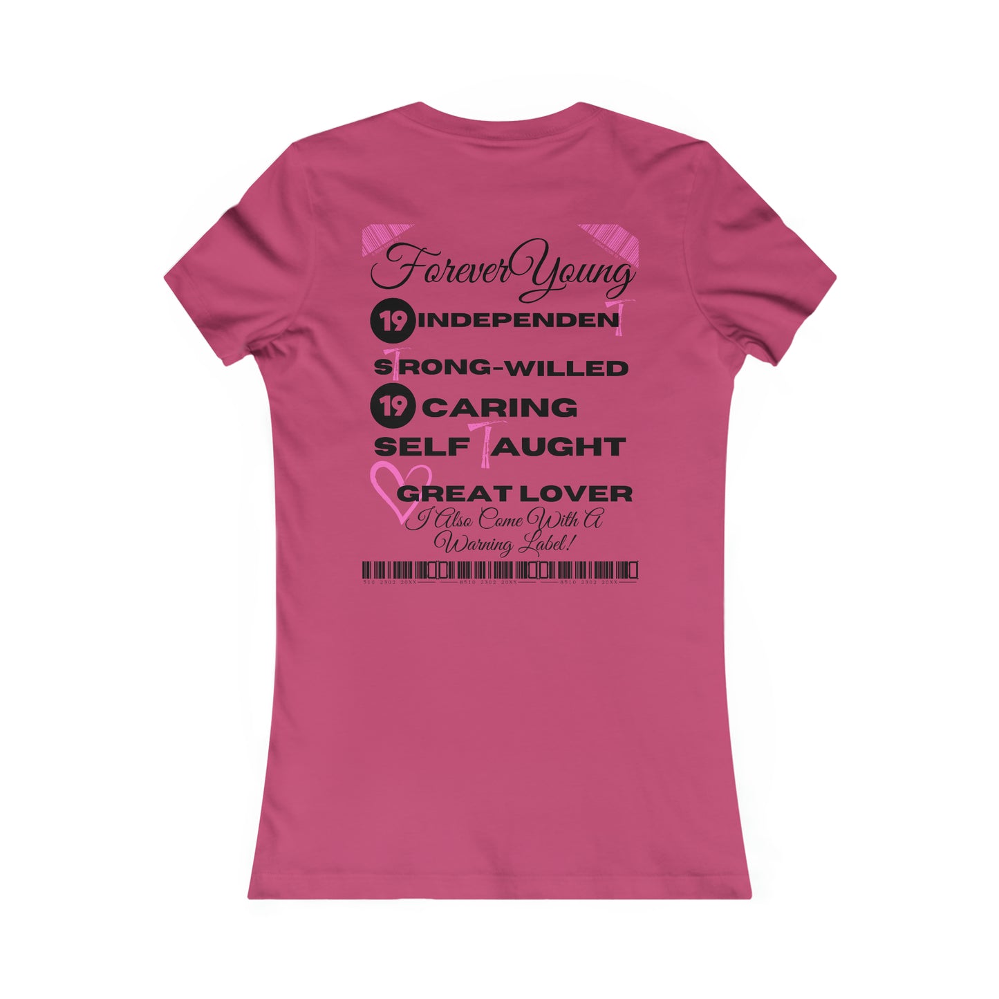 Young Forever Self-Empowering Women's Bella Shirt (NighteenCoSpecialEdition)